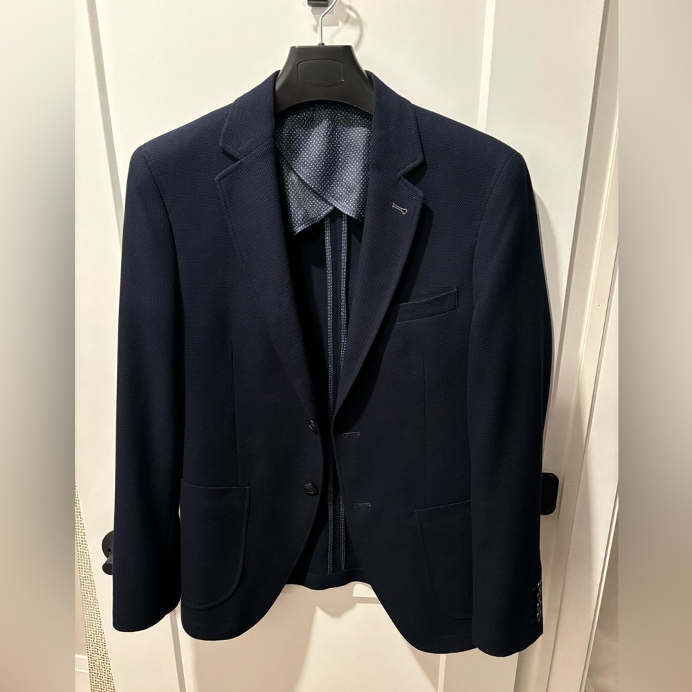 Men’s Strauss Blazer - Navy Blue - Size 38.